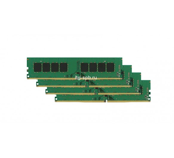 1C8K9AV - HP 32GB Kit (4X8GB) DDR4-3200MHz PC4-25600 ECC Unbuffered CL22 288-Pin UDIMM 1.2V Single Rank Memory