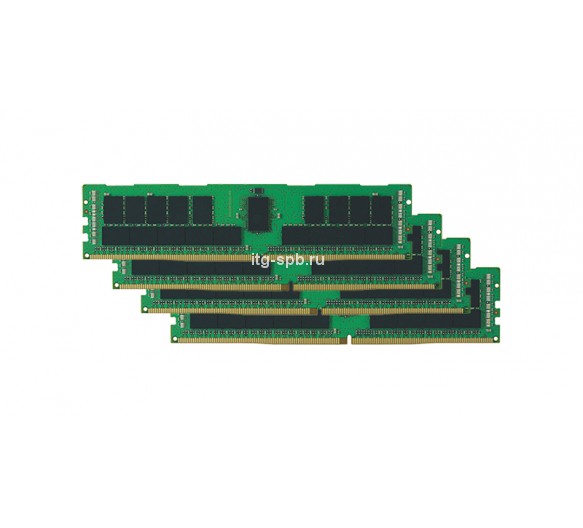 370-AESO - Dell 256GB Kit (4X64GB) DDR4-2933MHz PC4-23400 ECC Registered CL21 288-Pin RDIMM 1.2V Dual Rank Memory