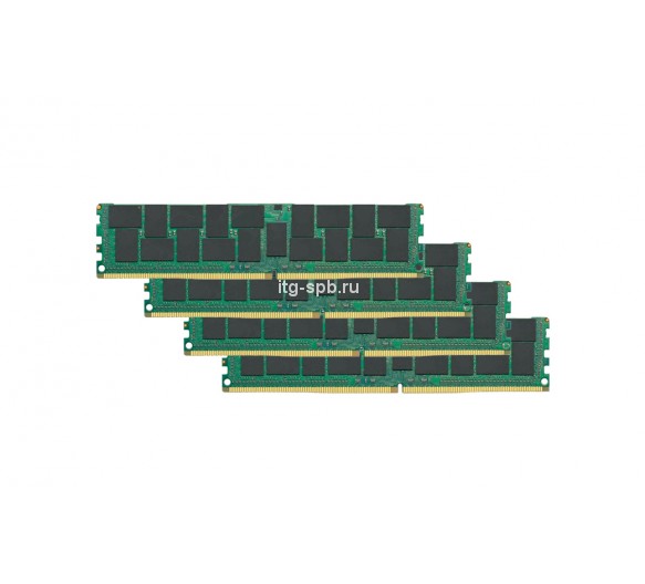 370-AGGW - Dell 512GB Kit (4X128GB) DDR4-2933MHz PC4-23400 ECC Registered CL21 288-Pin LRDIMM 1.2V Quad Rank Memory