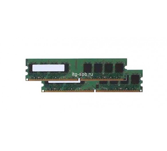 375004-B21#0D1 - HP 4GB (2 x 2GB) DDR2-400MHz ECC Registered CL3 240-Pin DIMM 1.8V 2R Memory Module