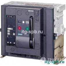 Выкатной неавтоматический выключатель Siemens 3WL1216-2AA37-5BM4-ZA61+R10+R21+S07+T40+U01