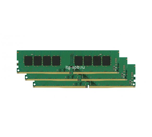 6CN72AV - HP 48GB Kit (3X16GB) DDR4-2933MHz PC4-23400 ECC Registered CL21 288-Pin UDIMM 1.2V Dual Rank Memory