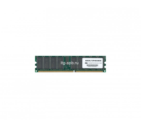 AB28L72P4SUB0S - ATP 1GB DDR-266MHz PC2-5300 ECC Registered CL5 240-Pin DIMM 2.5V Dual Rank Memory Module
