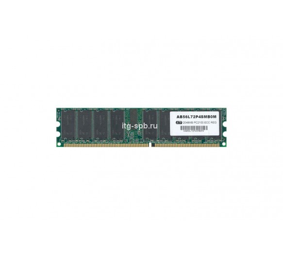 AB56L72P4SMB0M - ATP 2GB DDR-266MHz PC2-5300 ECC Registered CL5 240-Pin DIMM 2.5V Memory Module