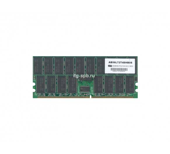 AB56L72T4SHB0S - ATP 2GB DDR-266MHz PC2-5300 ECC Registered CL5 240-Pin DIMM 2.5V Memory Module