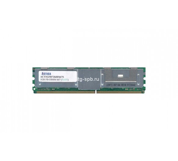 ACT1GFR72K8F667S - Actica 2GB DDR2-667MHz PC2-5300 ECC Fully Buffered CL5 240-Pin DIMM 1.8V Memory Module