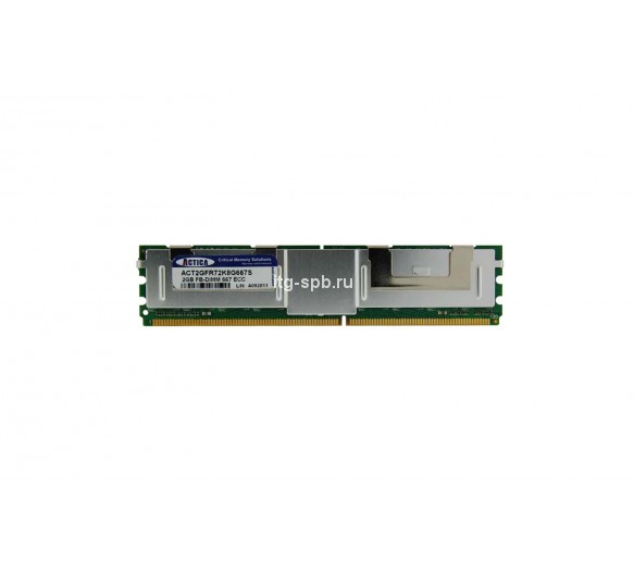 ACT2GFR72K8G667S - Actica 2GB DDR2-667MHz PC2-5300 ECC Fully Buffered CL5 240-Pin DIMM 1.8V Dual Rank Memory Module