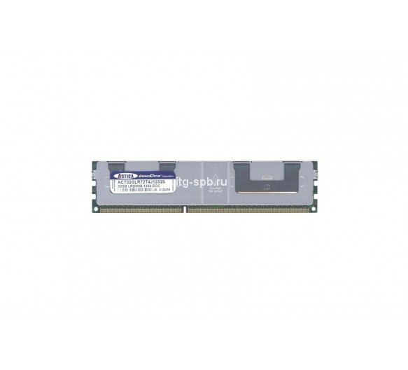 ACT32GLR72T4J1333S - Actica 32GB DDR3-1333MHz PC3-10600 ECC Registered CL9 240-Pin DIMM 1.35V Quad Rank Memory Module