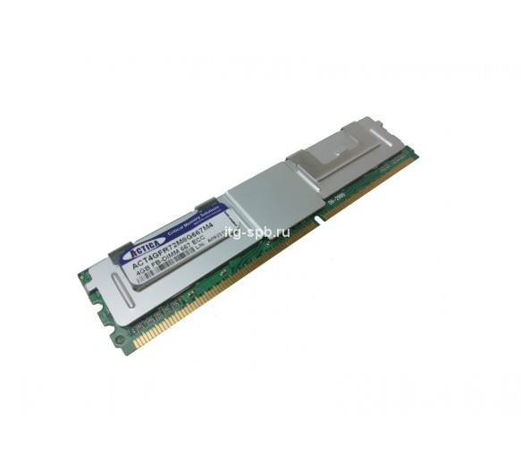 ACT4GFR72M8G667M4 - Actica 4GB DDR2-667MHz PC2-5300 ECC Fully Buffered CL5 240-Pin DIMM 1.8V Dual Rank Memory Module