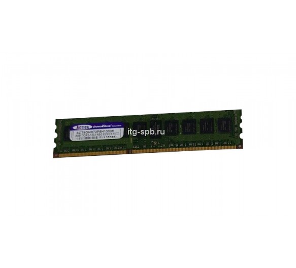 ACT4GHR72P8H1333H - Actica 4GB DDR3-1333MHz PC3-10600 ECC Registered CL9 240-Pin DIMM 1.35V Dual Rank Memory Module