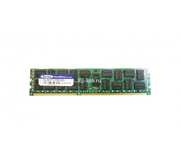 ACT8GHR72Q4H1333 - Actica 4GB DDR3-1333MHz PC3-10600 ECC Registered CL9 240-Pin DIMM 1.35V Memory Module