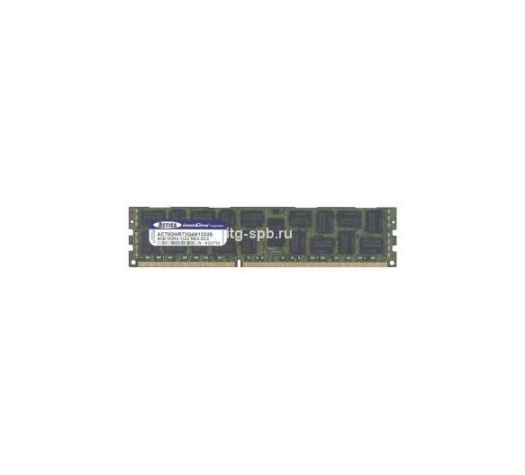 ACT8GHR72Q4H1333S - Actica 8GB DDR3-1333MHz PC3-10600 ECC Registered CL9 240-Pin DIMM 1.35V Dual Rank Memory Module
