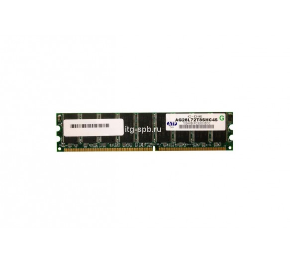 AG28L72T8SHC4S - ATP 1GB DDR2-400MHz PC2-3200 ECC Unbuffered CL3 240-Pin DIMM 1.8V Memory Module