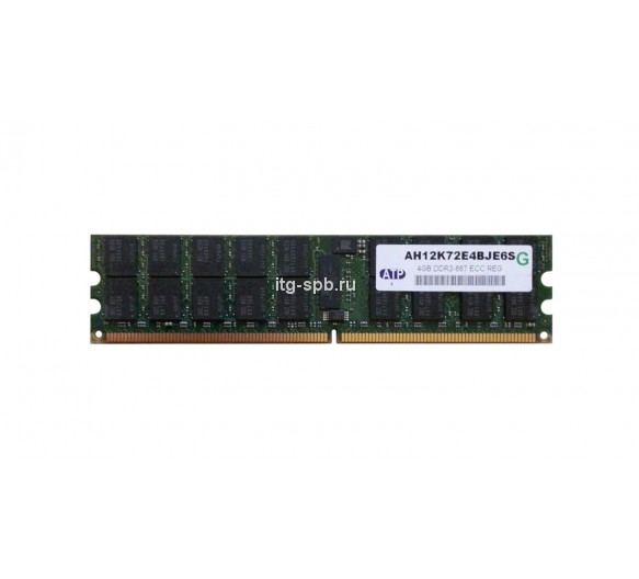 AH12K72E4BJE6S - ATP 4GB DDR2-667MHz PC2-5300 ECC Registered CL5 240-Pin DIMM 1.8V Dual Rank Memory Module