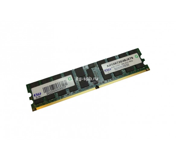 AH12K72E4BJE7S - ATP 4GB DDR2-800MHz PC2-6400 ECC Registered CL6 240-Pin DIMM 1.8V Dual Rank Memory Module