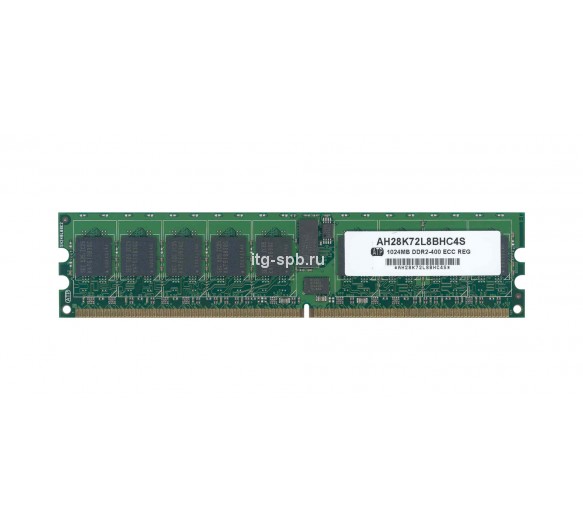 AH28K72L8BHC4S - ATP 1GB DDR2-400MHz PC2-3200 ECC Registered CL3 240-Pin DIMM 1.8V Dual Rank Memory Module