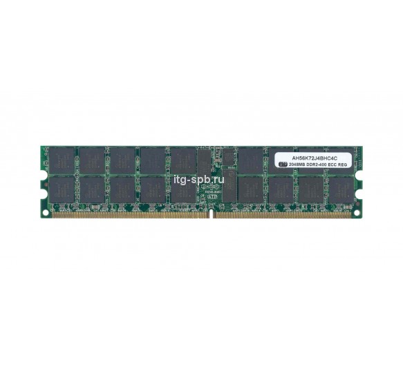 AH56K72J4BHC4C - ATP 2GB DDR2-400MHz PC2-3200 ECC Registered CL3 240-Pin DIMM 1.8V Dual Rank Memory Module