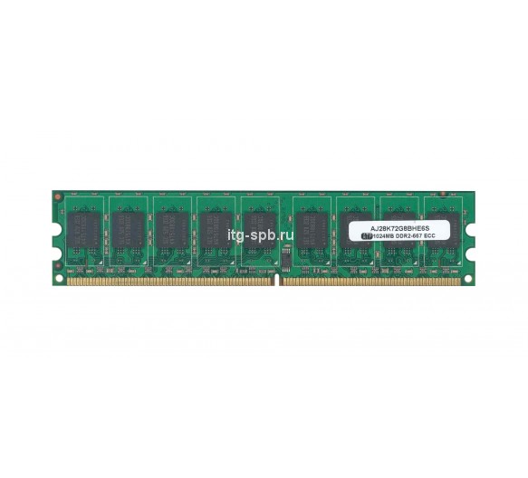 AJ28K72G8BHE6S - ATP 1GB DDR2-667MHz PC2-5300 ECC Unbuffered CL5 240-Pin DIMM 1.8V Memory Module