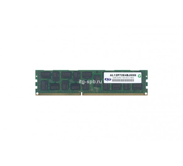 AL12P72E4BJH9S - ATP 4GB DDR3-1333MHz PC3-10600 ECC Registered CL9 240-Pin DIMM 1.35V Dual Rank Memory Module