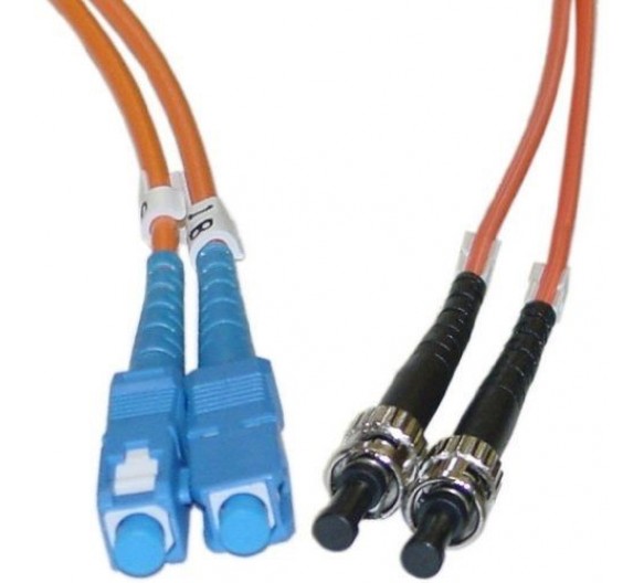SC-ST-1-Meter-Multimode-Fiber-Optic-Cable