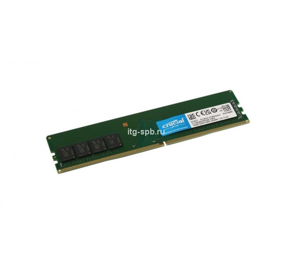 CT16G4DFRA32A.C8FE - Crucial 16GB DDR4-3200MHz PC4-25600 Non-ECC Unbuffered CL22 288-Pin DIMM 1.2V Single Rank Memory