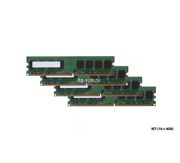 GL646AV - HP 64GB (16 x 4GB) DDR2-667MHz ECC Fully Buffered CL5 240-Pin DIMM 1.8V 2R Memory Module