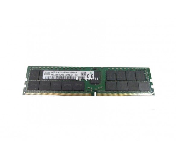 HMAA8GR7AJR4N-WMT8AC - Hynix 64GB DDR4-2933MHz PC4-23400 ECC Registered CL21 288-Pin RDIMM 1.2V Quad Rank Memory Module