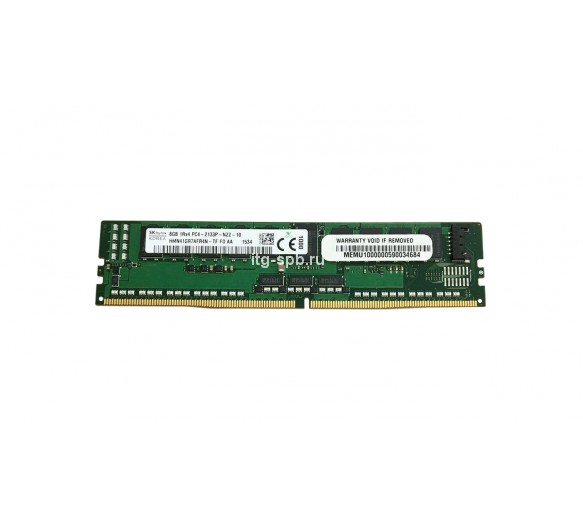 HMN41GR7AFR4N-TF - Hynix 8GB DDR4-2133MHz PC4-17000 ECC Registered CL15 288-Pin NVDIMM 1.2V Single Rank Memory Module