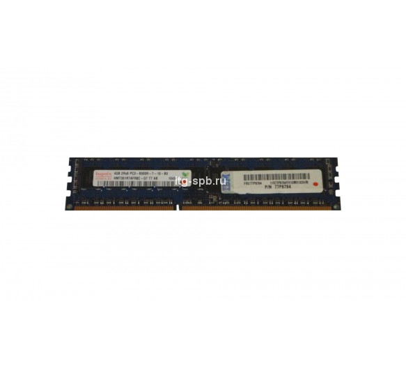 HMT351R7AFR8C-G7T7AB - Hynix 4GB DDR3-1066 MHz PC3-8500 ECC Registered CL7 240-Pin DIMM 1.5V Dual Rank Memory Module