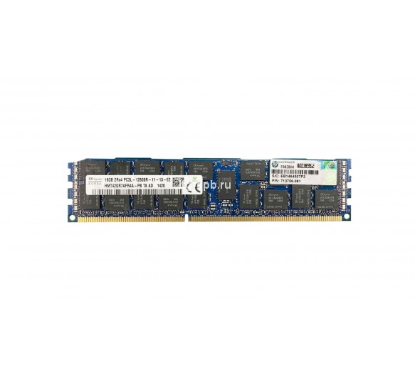 HMT42GR7AFR4A-H9T8AD - Hynix 16GB DDR3-1333MHz PC3L-10600 ECC Registered CL9 240-Pin RDIMM 1.35V Dual Rank Memory Module