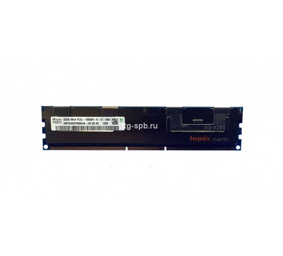 HMT84GR7MMR4A-H9D8AD - Hynix 32GB DDR3-1333MHz PC3L-10600 ECC Registered CL9 240-Pin RDIMM 1.35V Quad Rank Memory Module