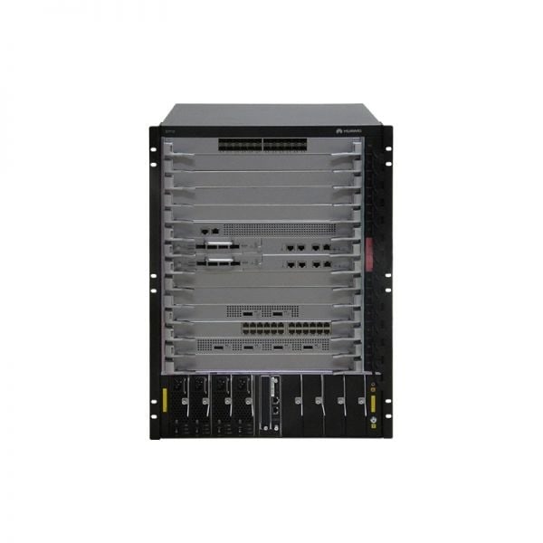 Шасси Huawei S7712 PoE с мощностью переменного тока 2 * 800 Вт, мощностью переменного тока 1 * 2200 Вт, интерфейсной картой 2 * POE (ES1Z12SPAZ00)