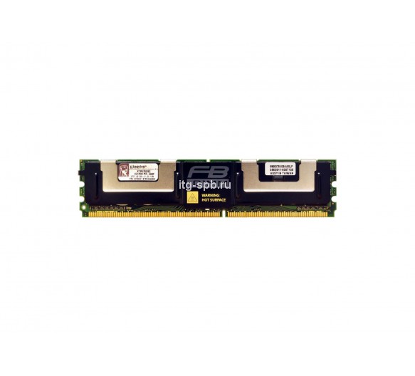 KTM5780/8G-G - Kingston 8GB (2 x 4GB) DDR2-667MHz ECC Fully Buffered CL5 240-Pin DIMM 1.8V 2R Memory Module