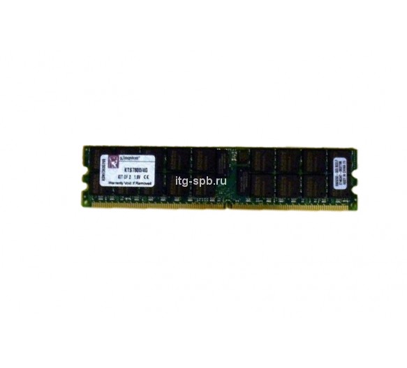 KTS7800/4G-G - Kingston 4GB (2 x 2GB) DDR2-533MHz ECC Registered CL4 240-Pin DIMM 1.5V Memory Module