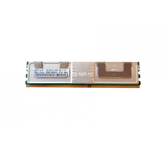 M395T2863QZA-CF76 - Samsung 1GB DDR2-800MHz ECC Fully Buffered CL6 240-Pin DIMM 1.8V Single Rank Memory Module