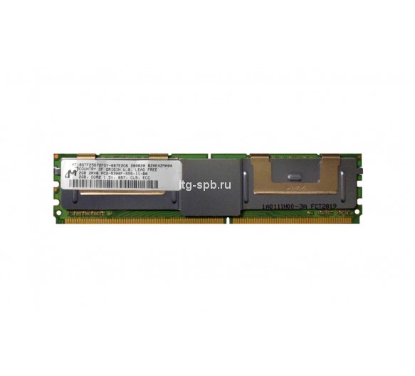 MT18GTF25672FDY-667E2D6 - Micron 2GB DDR2-667MHz ECC Fully Buffered CL5 240-Pin DIMM 1.8V 2R Memory Module