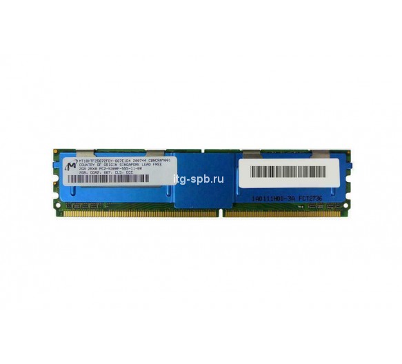 MT18HTF25672FDY-667E1D4 - Micron 2GB DDR2-667MHz ECC Fully Buffered CL5 240-Pin DIMM 1.8V 2R Memory Module