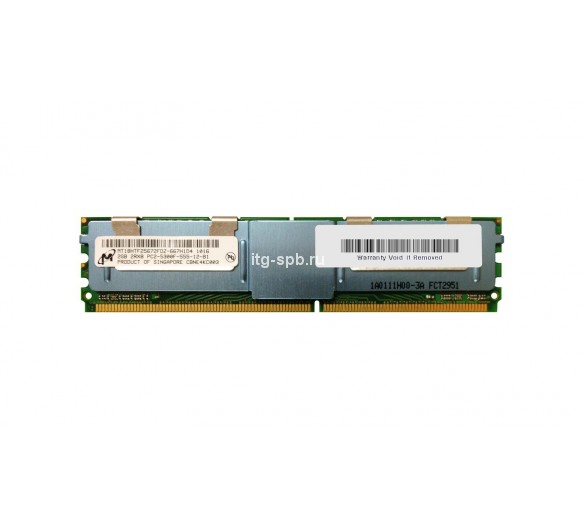 MT18HTF25672FDZ-667H1D4 - Micron 2GB DDR2-667MHz ECC Fully Buffered CL5 240-Pin DIMM 1.8V 2R Memory Module