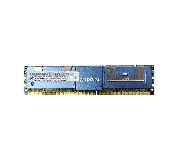 MT18HTF25672FDZ-667H1N8 - Micron 2GB DDR2-667MHz ECC Fully Buffered CL5 240-Pin DIMM 1.8V 2R Memory Module