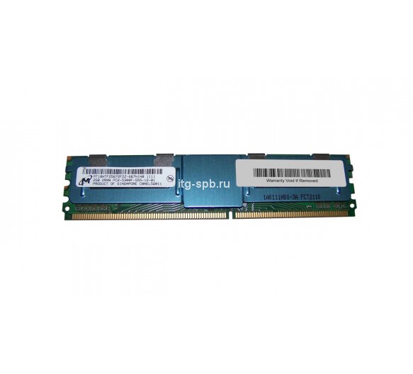 MT18HTF25672PDZ-667H1N8 - Micron 2GB DDR2-667MHz ECC Registered CL5 240-Pin DIMM 1.8V 2R Memory Module