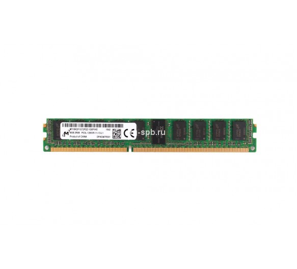MT18KDF1G72PDZ-1G6P1KE - Micron 8GB DDR3-1600 MHz PC3-12800 ECC Registered CL11 240-Pin DIMM 1.5V Dual Rank Memory Module