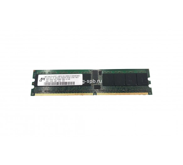 MT36GTS1G72FY-667A1 - Micron 8GB DDR2-667MHz ECC Fully Buffered CL5 240-Pin DIMM 1.8V 2R Memory Module