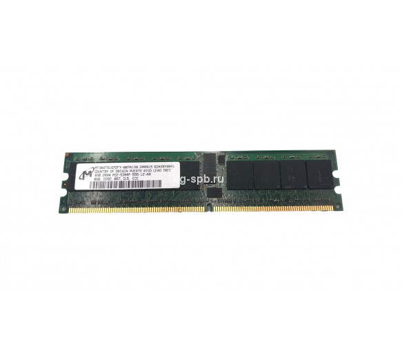 MT36GTS1G72FY-667A1D6 - Micron 8GB DDR2-667MHz ECC Fully Buffered CL5 240-Pin DIMM 1.5V 2R Memory Module