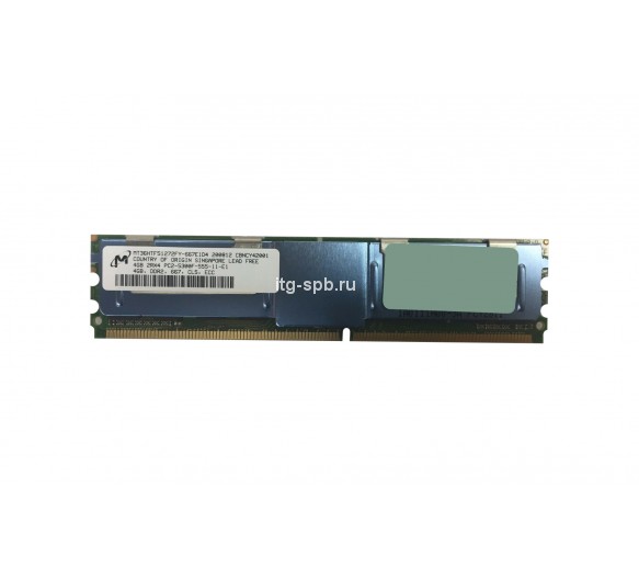 MT36HTF51272FY-667E1D - Micron 4GB DDR2-667MHz ECC Fully Buffered CL5 240-Pin DIMM 1.8V 2R Memory Module