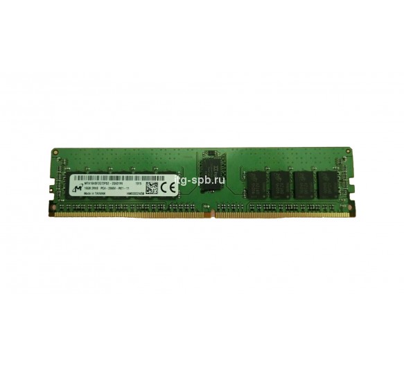 MTA18ASF2G72PDZ-2G6D1RI - Micron 16GB DDR4-2666 MHz PC4-21300 ECC Registered CL19 288-Pin DIMM 1.2V Dual Rank Memory Module