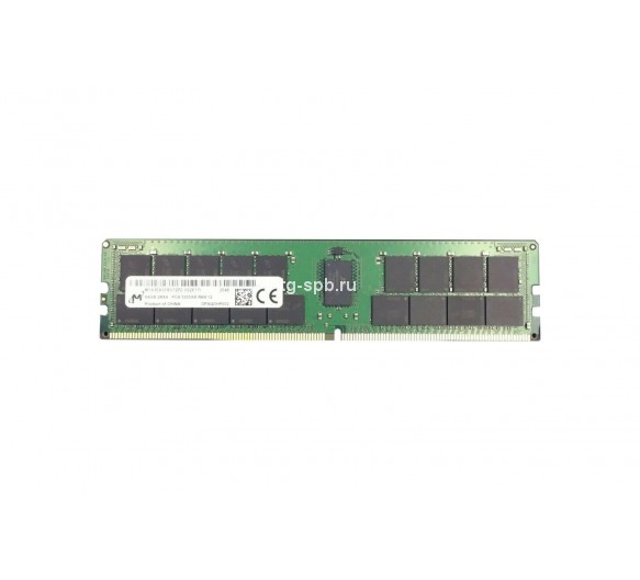 MTA36ASF8G72PZ-3G2E1TI - Micron 64GB DDR4-3200 MHz PC4-25600 ECC Registered CL22 288-Pin DIMM 1.2V Dual Rank Memory Module