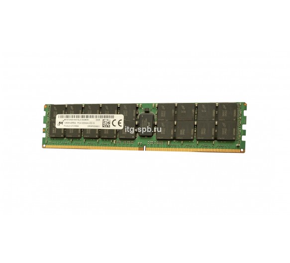 MTA72ASS16G72LZ-3G2B3XI - Micron 128GB DDR4-3200 MHz PC4-25600 ECC Registered CL22 288-Pin DIMM 1.2V Quad Rank Memory Module