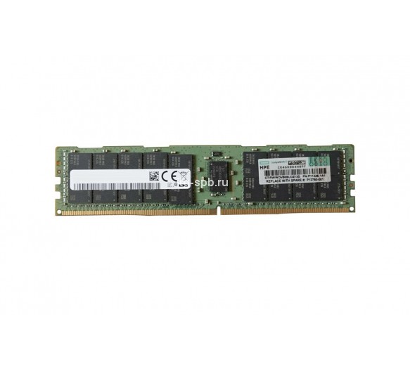 P11446-1A1 - HPE 64GB DDR4-3200MHz PC4-25600 ECC Registered CL22 288-Pin RDIMM 1.2V Dual Rank Memory Module