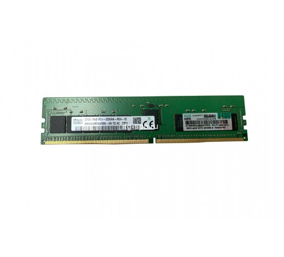 P20502-001 - HP 32GB DDR4-3200 MHz PC4-25600 ECC Registered CL22 288-Pin DIMM 1.2V Dual Rank Memory Module