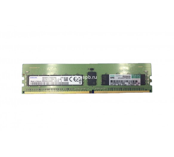 P38520-1A1 - HP 32GB DDR4-3200 MHz PC4-25600 ECC Registered CL22 288-Pin DIMM 1.2V Single Rank Memory Module